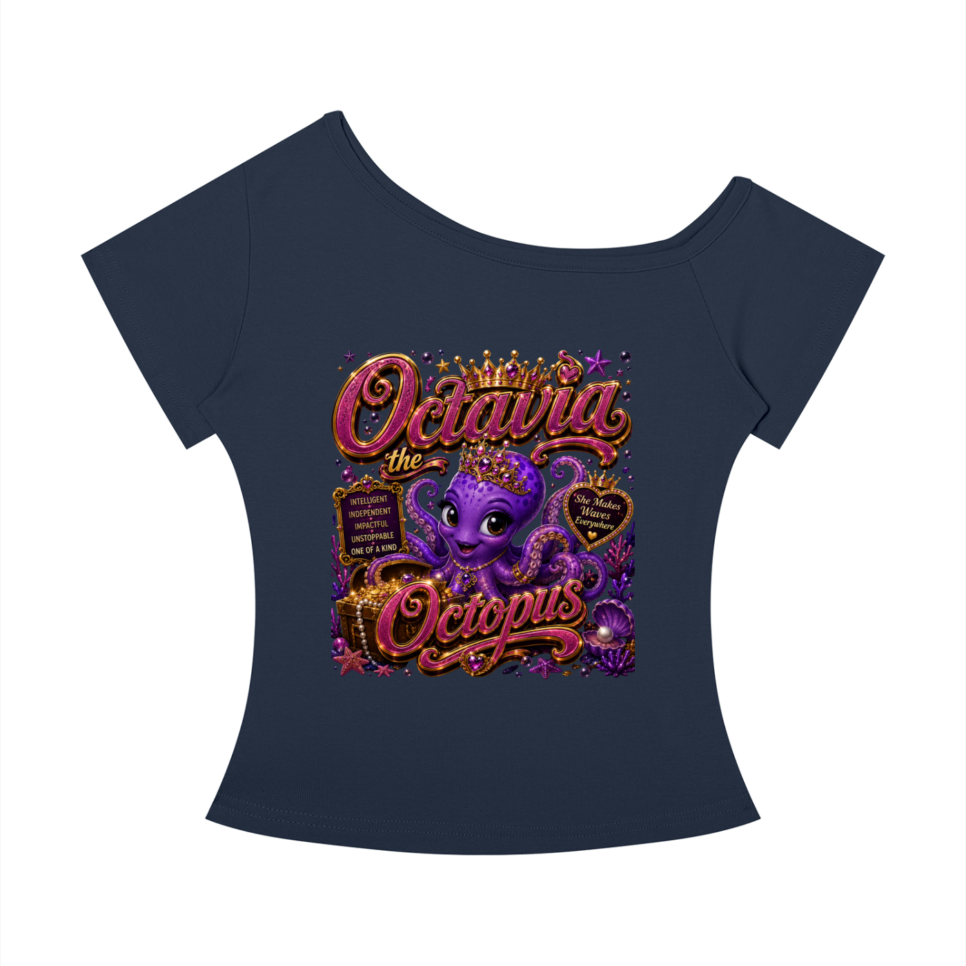 Women’s Off-the-Shoulder T-Shirt