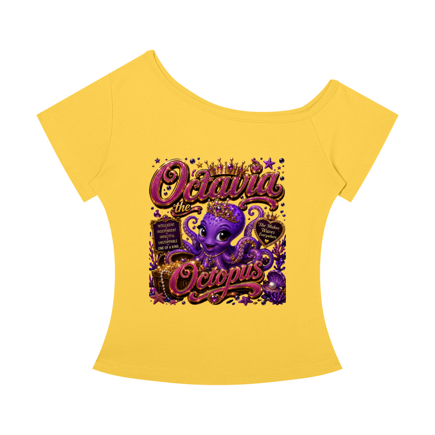 Women’s Off-the-Shoulder T-Shirt