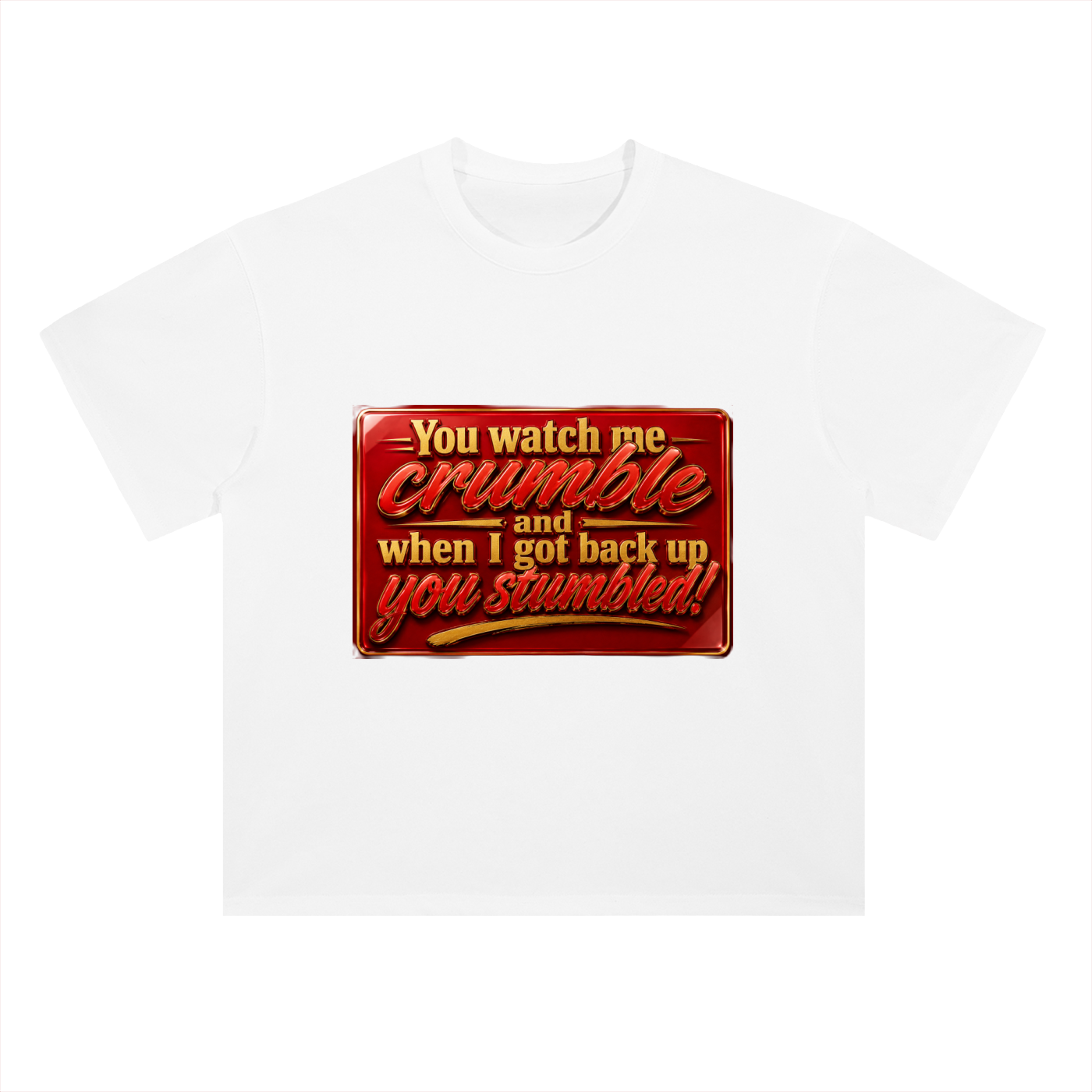 Heavyweight Drop Shoulder Cotton T-Shirt