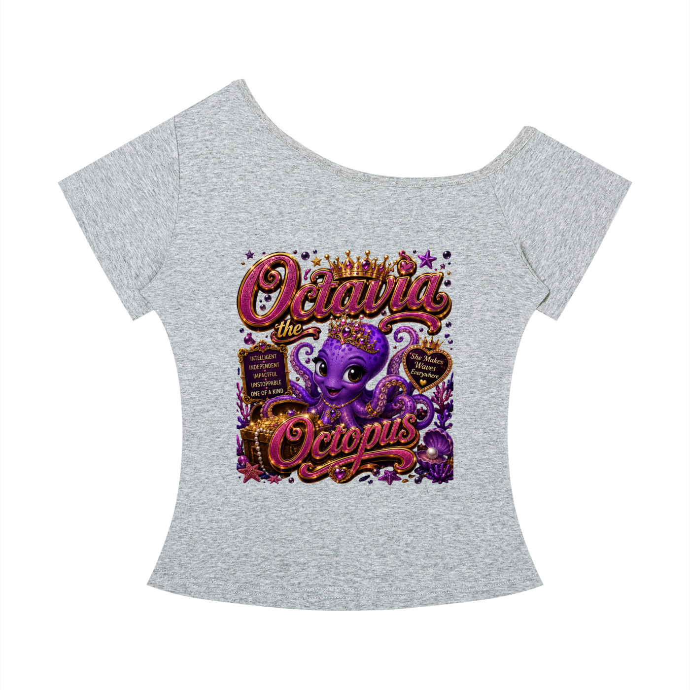 Women’s Off-the-Shoulder T-Shirt