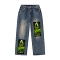 Men's Vintage Wash Denim Jeans