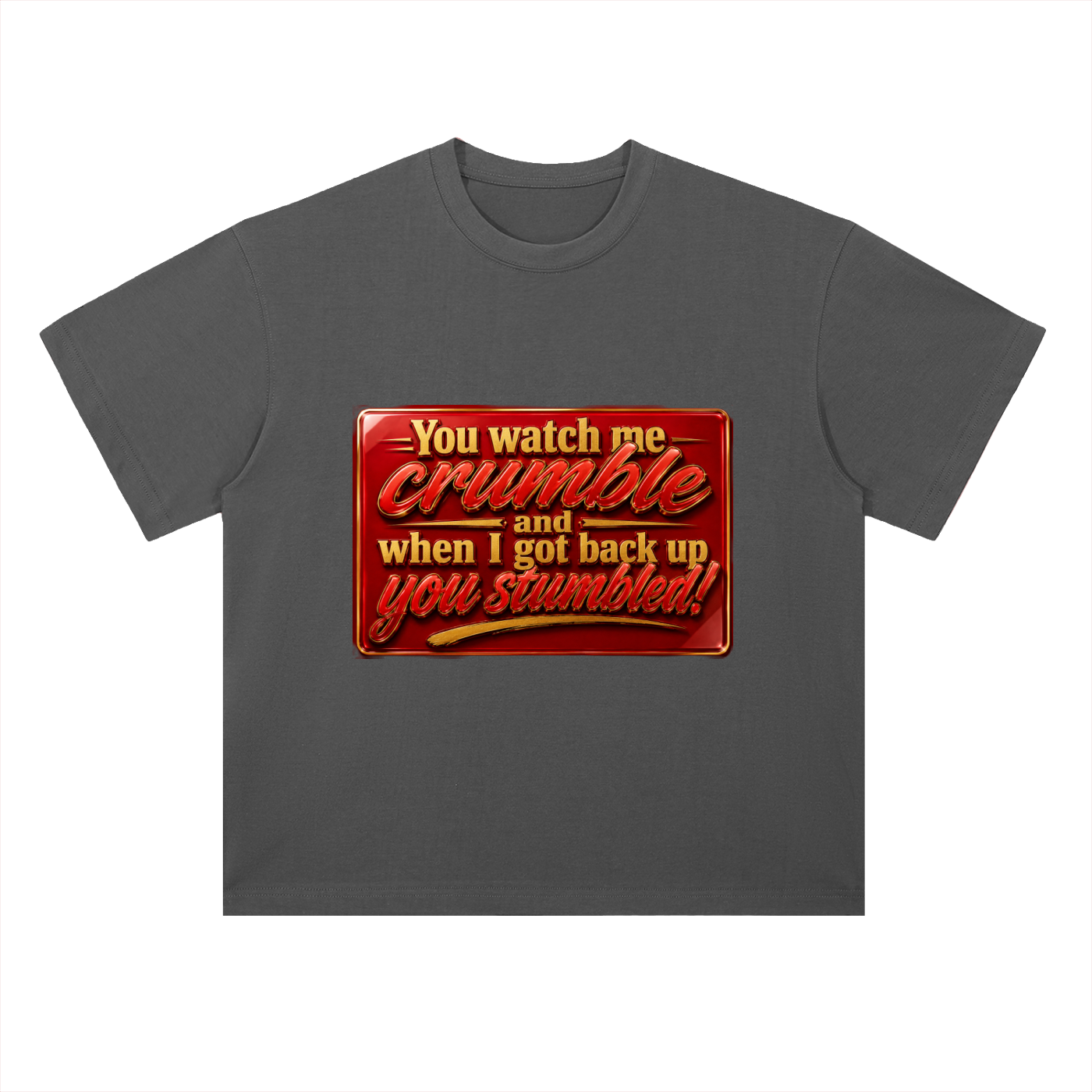 Heavyweight Drop Shoulder Cotton T-Shirt