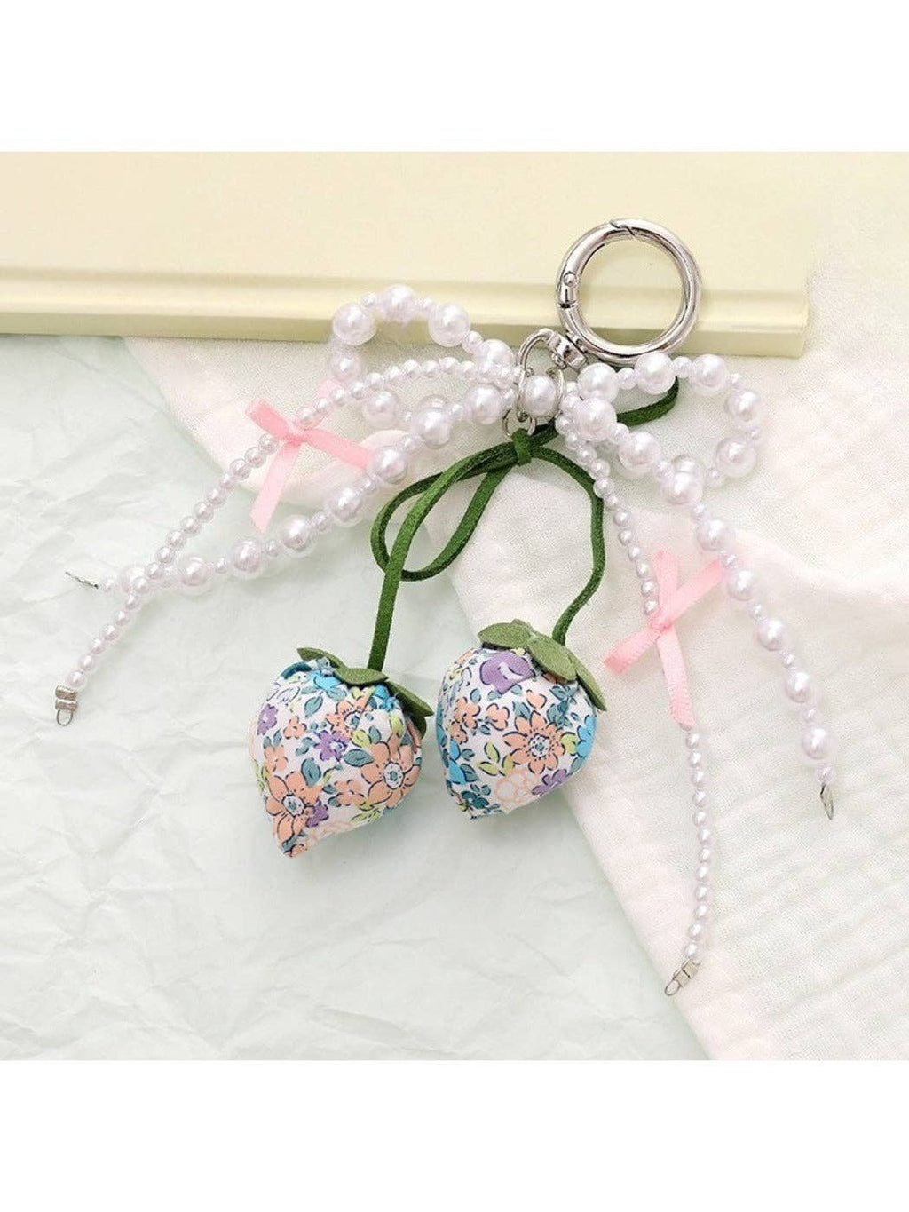 Keypus - Cute Strawberry Shaped Keychain