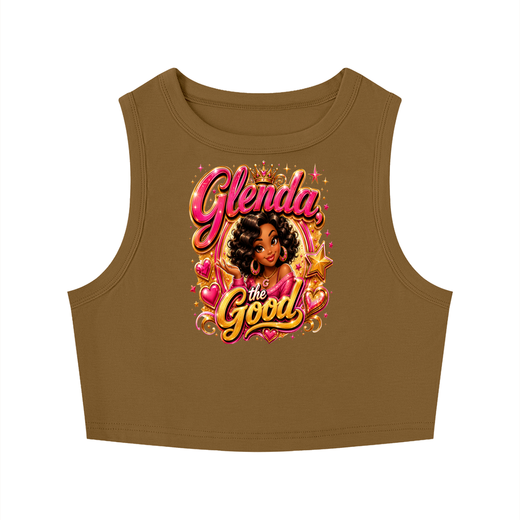 Women's Tight Crewneck Crop Tank Top