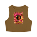 Women's Tight Crewneck Crop Tank Top