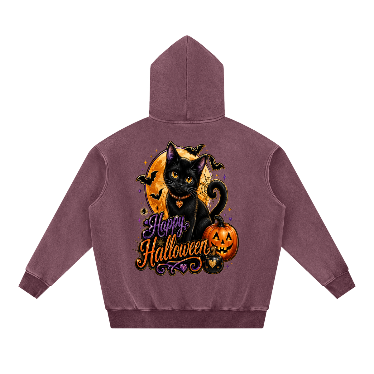 Snow Wash Fleece Oversize Hoodie