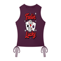 Women’s Drawstring Tank Top