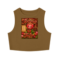 Women's Tight Crewneck Crop Tank Top