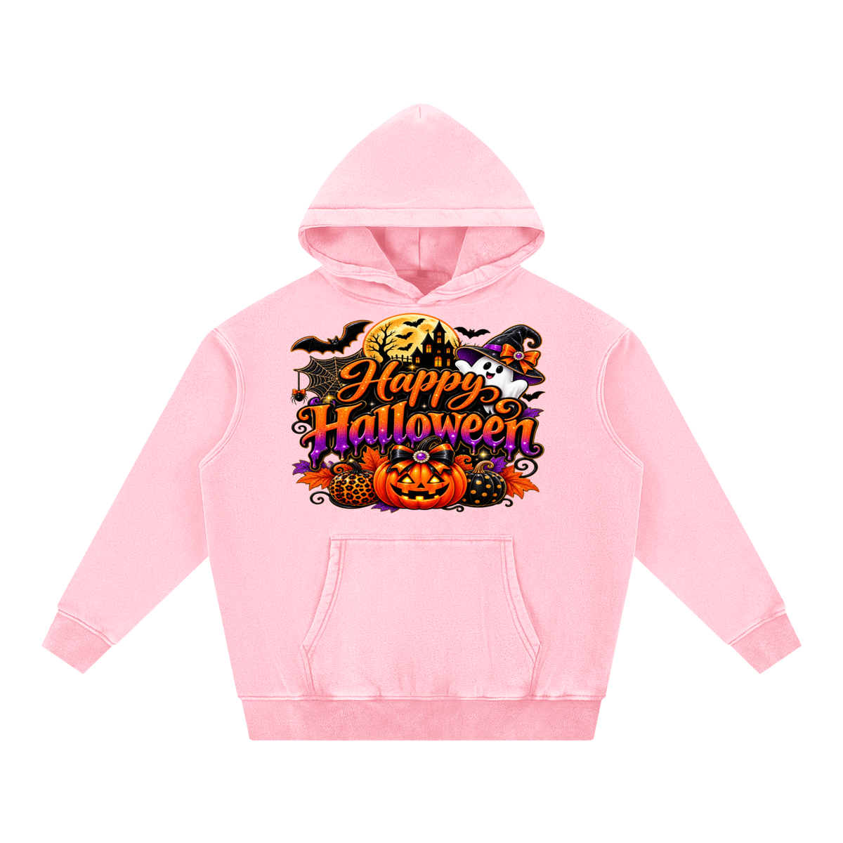 Snow Wash Fleece Oversize Hoodie