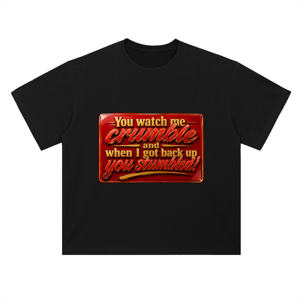 Heavyweight Drop Shoulder Cotton T-Shirt