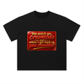Heavyweight Drop Shoulder Cotton T-Shirt