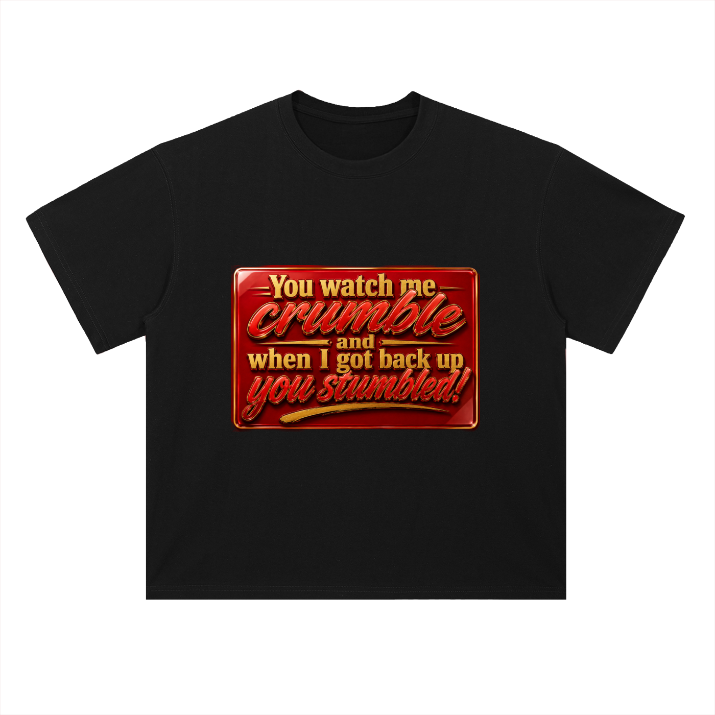 Heavyweight Drop Shoulder Cotton T-Shirt