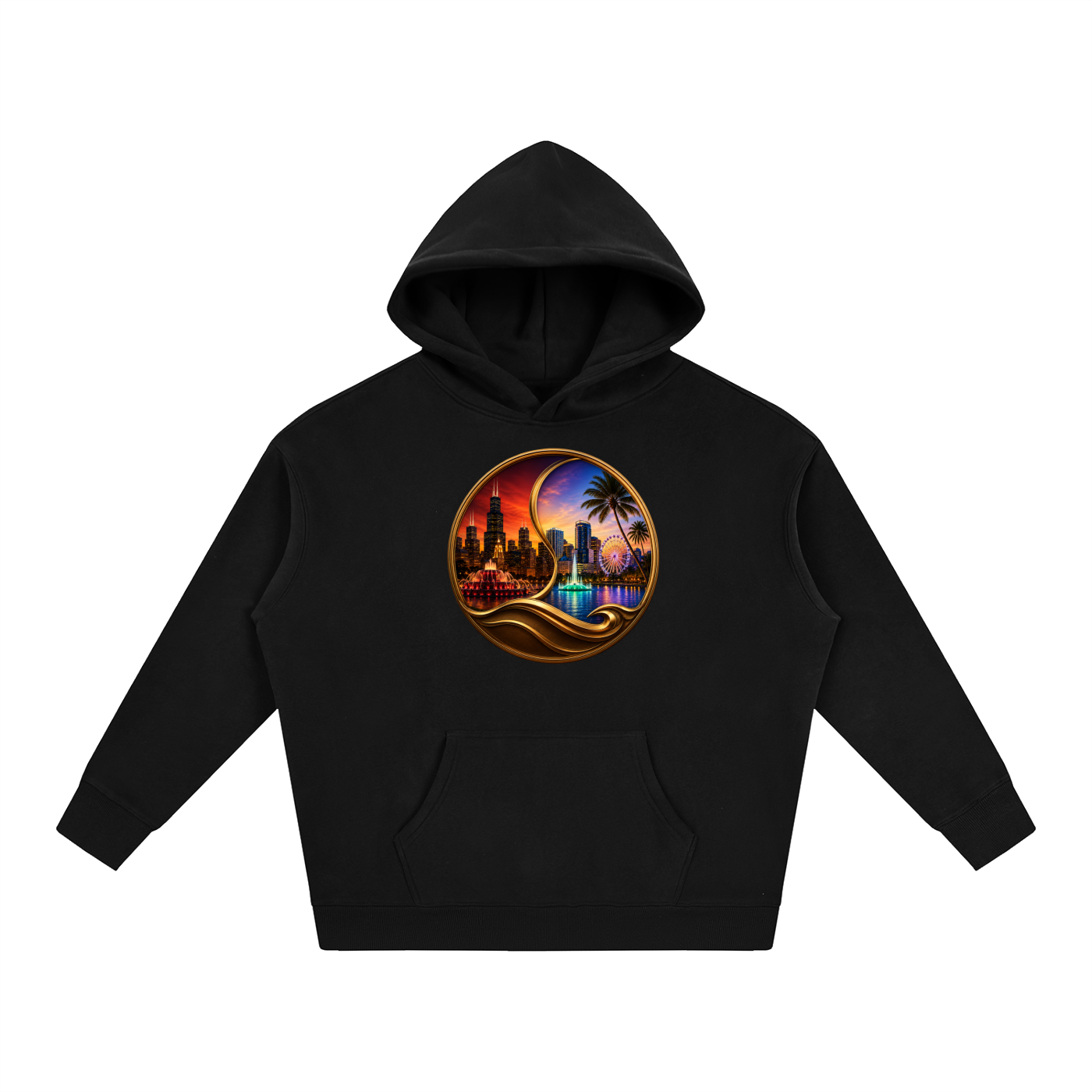 Oversize Fleeced Hoodie