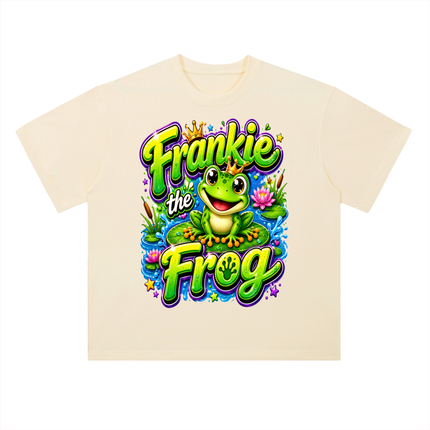 Heavyweight Drop Shoulder Cotton T-Shirt
