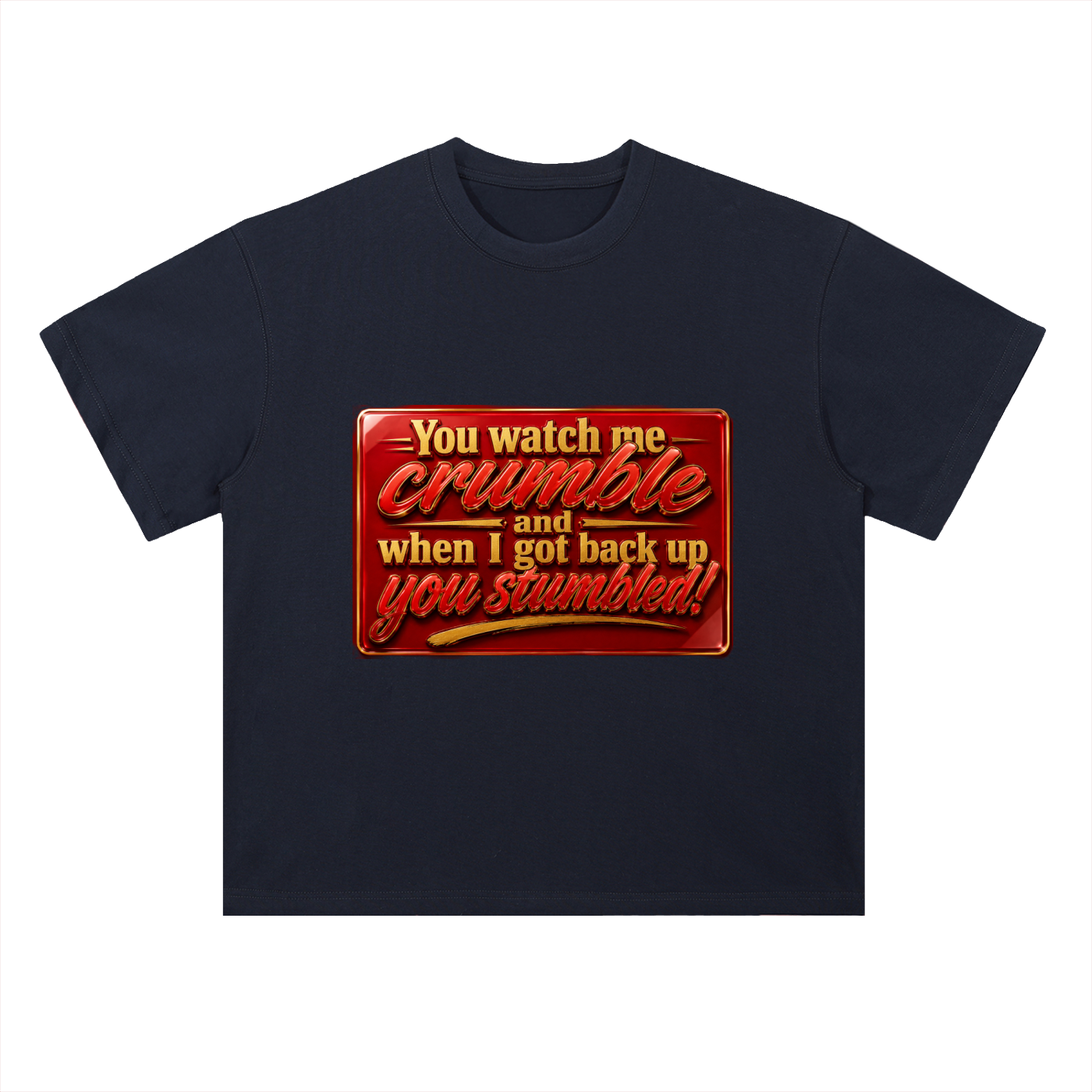 Heavyweight Drop Shoulder Cotton T-Shirt