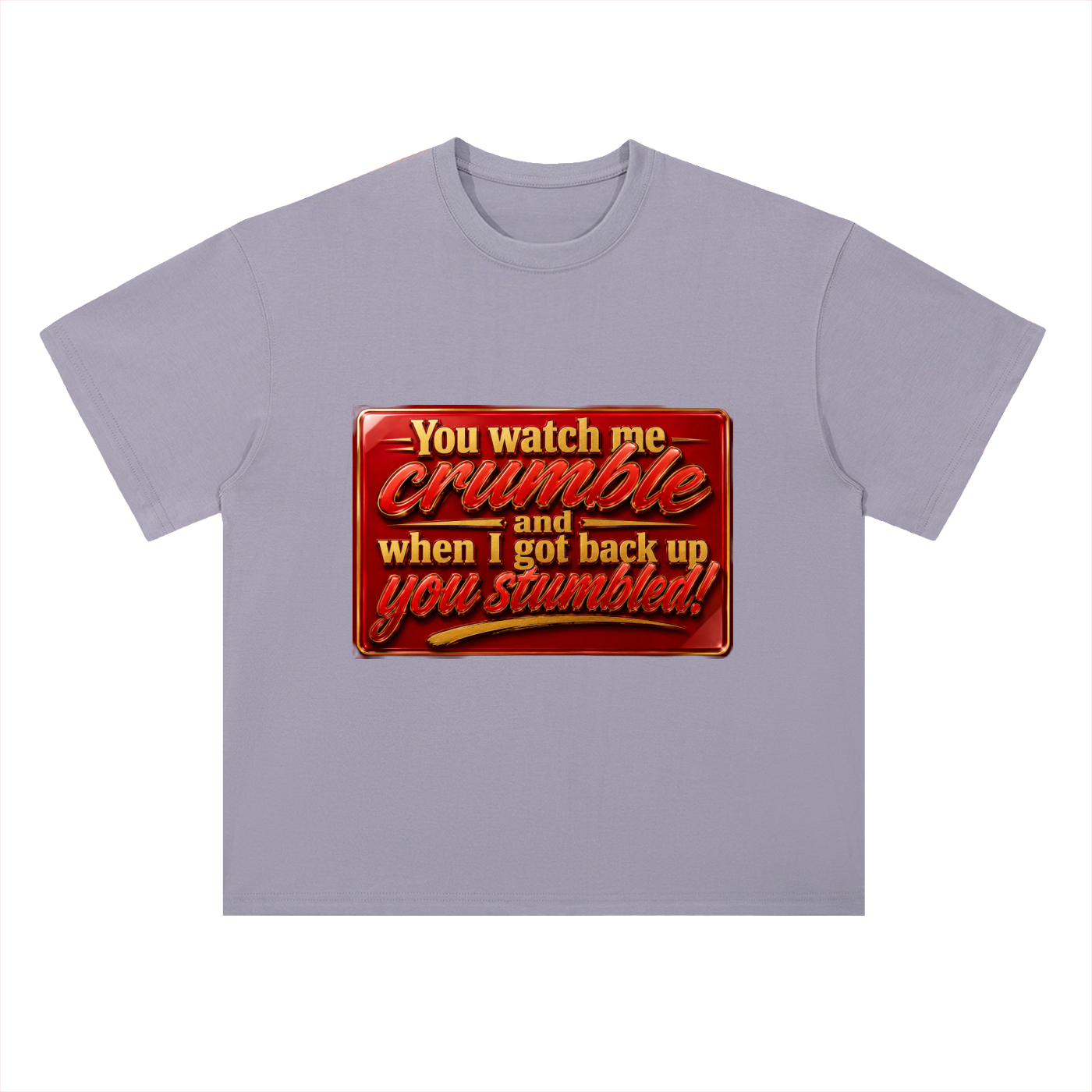 Heavyweight Drop Shoulder Cotton T-Shirt