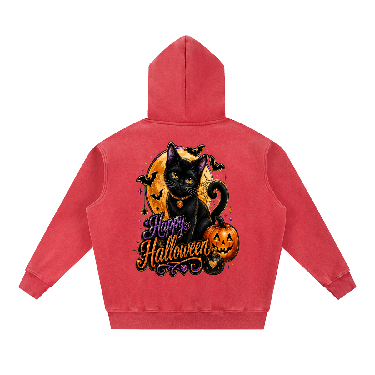 Snow Wash Fleece Oversize Hoodie