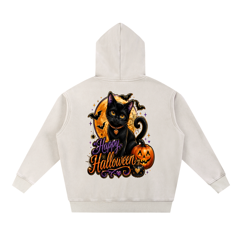 Snow Wash Fleece Oversize Hoodie