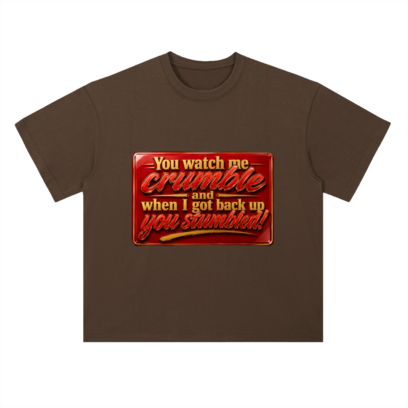 Heavyweight Drop Shoulder Cotton T-Shirt