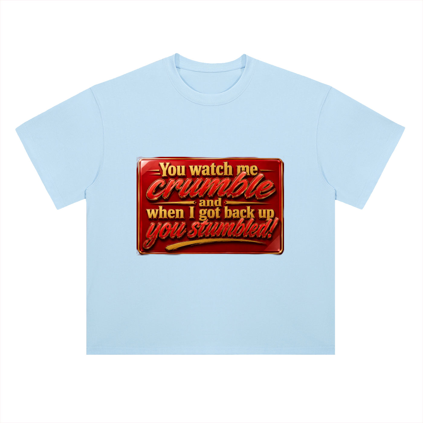 Heavyweight Drop Shoulder Cotton T-Shirt