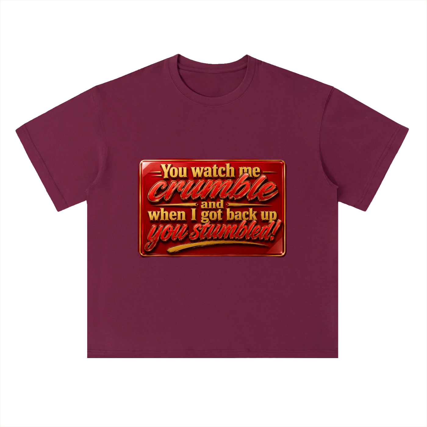 Heavyweight Drop Shoulder Cotton T-Shirt