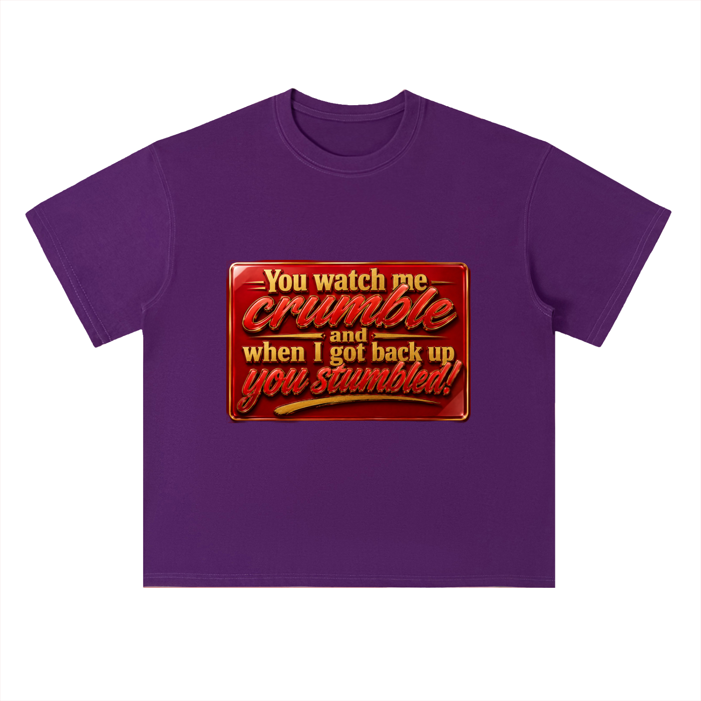 Heavyweight Drop Shoulder Cotton T-Shirt