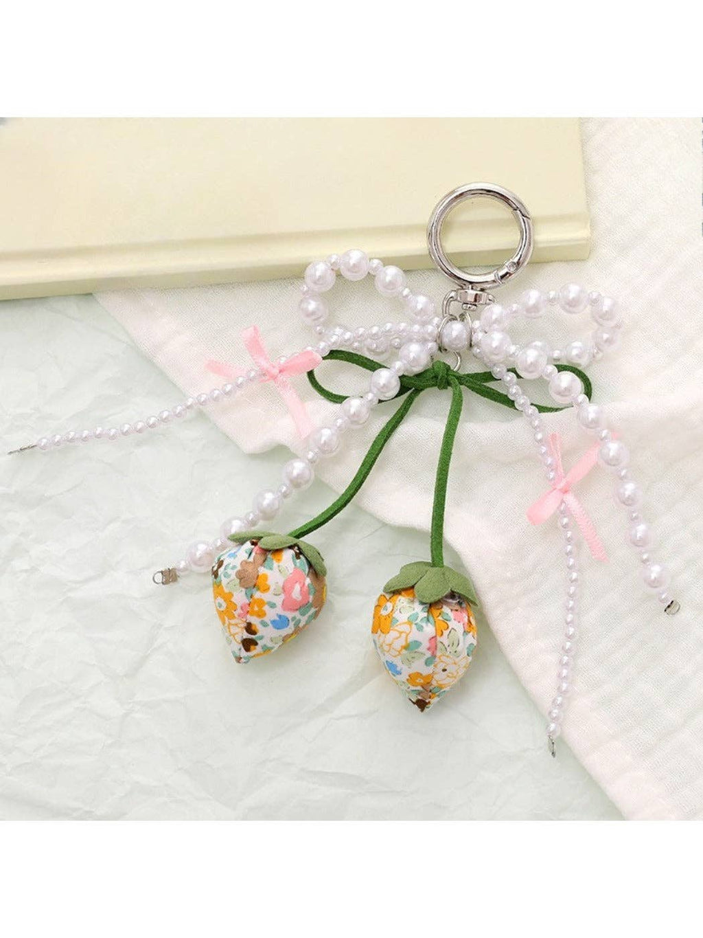 Keypus - Cute Strawberry Shaped Keychain