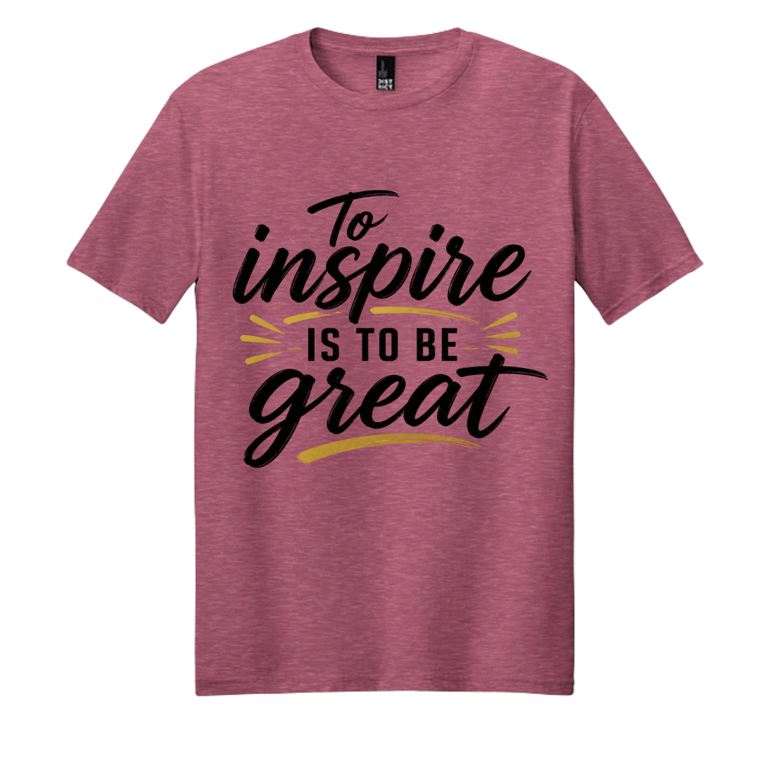 Awareness Pink Heather - DM108 - FRONT